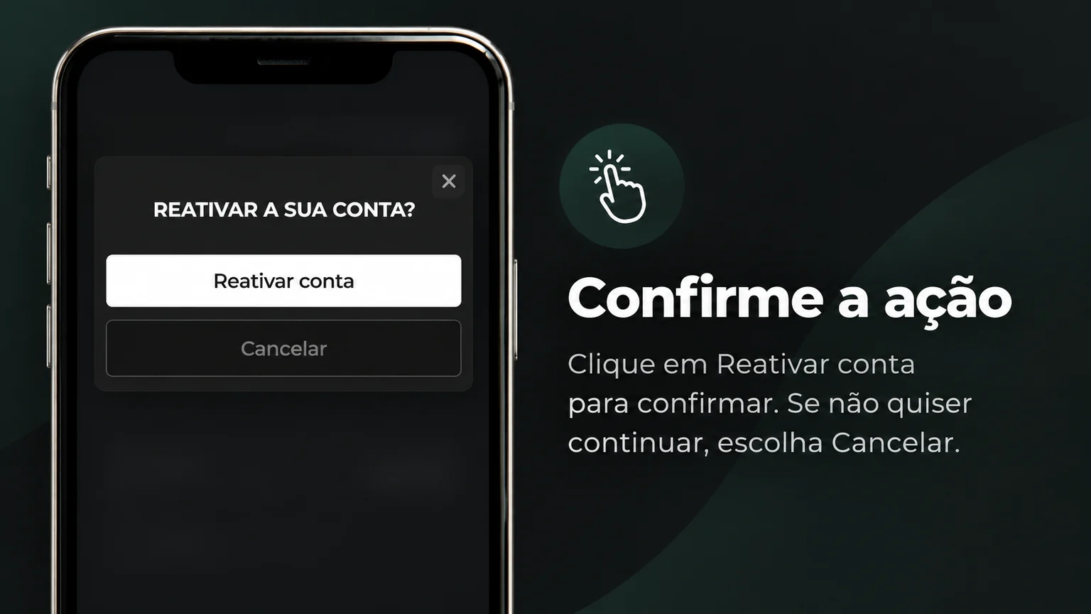 Árvore editorial para separar senha esquecida, estado da conta, dispositivo e escalonamento.